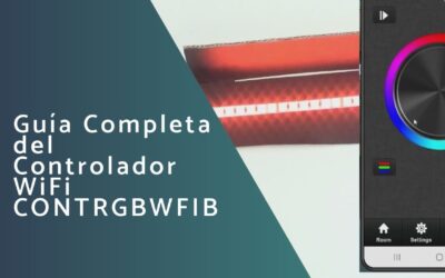 Guía Completa del Controlador WiFi CONTRGBWFIB: Configuración y Personalización de Zonas